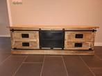 Tv kast, Huis en Inrichting, Kasten | Dressoirs, Ophalen, 100 tot 150 cm, Zo goed als nieuw, Metaal