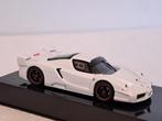 Ferrari FXX 1/43 wit Hotwheels Elite, Hobby en Vrije tijd, Modelauto's | 1:43, Ophalen of Verzenden, Zo goed als nieuw, Auto, Overige merken