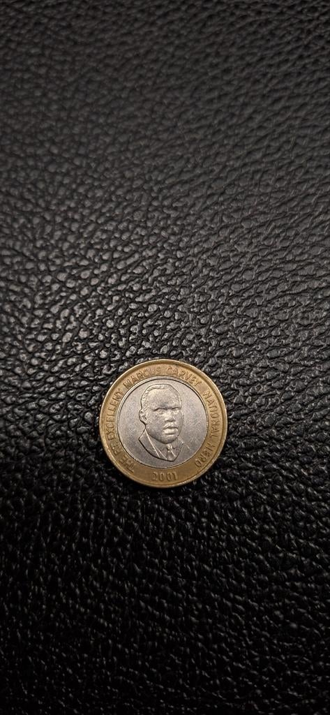 Jamaica 20 dollar 2001, Postzegels en Munten, Munten | Amerika, Ophalen of Verzenden, Midden-Amerika
