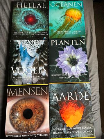 ANWB Natuur Encyclopedieën - Set van 6 boeken beschikbaar voor biedingen