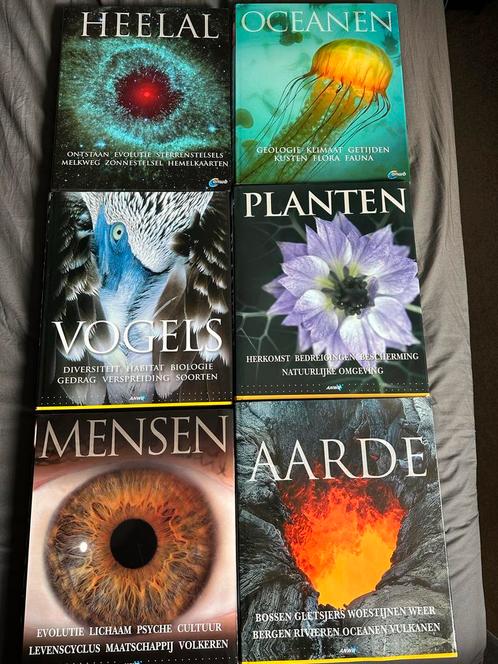 ANWB Natuur Encyclopedieën - Set van 6 boeken, Boeken, Natuur, Zo goed als nieuw, Natuur algemeen, Ophalen of Verzenden