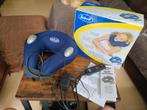 Scholl audio neck massagekussen, Ophalen of Verzenden, Zo goed als nieuw, Massagestoel of Kussen