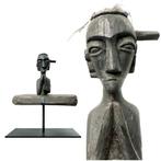 Batak-voorouderfiguur, Pagar, Indonesië, Ophalen of Verzenden