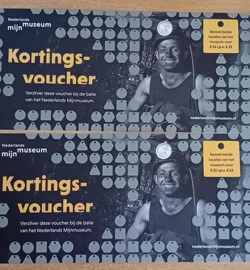 Kortingsvoucher Nederlands Mijnmuseum Heerlen twv € 4,- beschikbaar voor biedingen