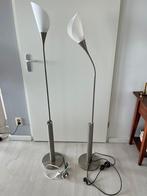 Staande vloer/schemerlamp, Huis en Inrichting, Lampen | Vloerlampen, Ophalen, Gebruikt, Metaal, 150 tot 200 cm