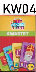 Sint en piet pakjes feest kwartet   -, Ophalen of Verzenden, Zo goed als nieuw, Joker(s)