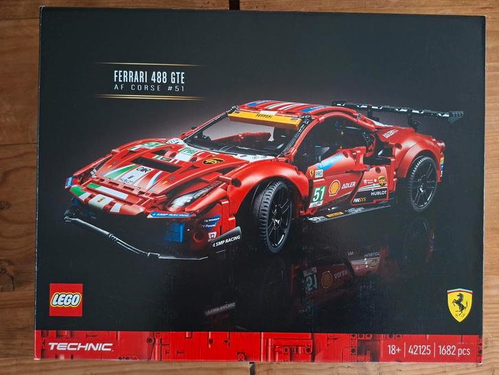 LEGO Technic Ferrari 488 GTE #51, Kinderen en Baby's, Speelgoed | Duplo en Lego, Nieuw, Lego, Complete set, Ophalen of Verzenden