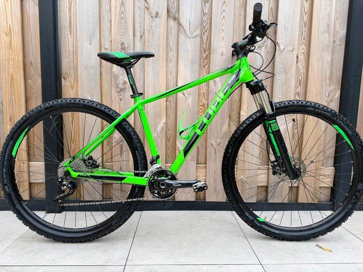 Zgan! cube 29 er inch mountainbike shimano xt top mtb !, Fietsen en Brommers, Fietsen | Mountainbikes en ATB, Zo goed als nieuw