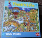 Legpuzzel Goliath – 1000 stukjes–That’s Life–Met luchtballon, Ophalen of Verzenden, 500 t/m 1500 stukjes, Gebruikt, Legpuzzel