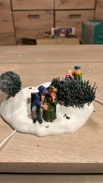 Lemax stelletje op een bankje, Diversen, Kerst, Ophalen of Verzenden, Zo goed als nieuw