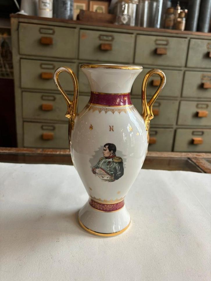 FD Chauvigny Luxe Porseleinen Vaas, Napoleon & Joséphine., Antiek en Kunst, Antiek | Vazen, Ophalen of Verzenden