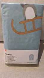 Nieuw kinder dekbedovertrek flanel 120x150 pinguïns blauw, Dekbedovertrek, Nieuw, Ophalen of Verzenden, Jongetje of Meisje
