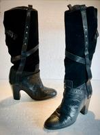 Replay stoere design luxe hoge dames laarzen zwart 40, Kleding | Dames, Schoenen, Hoge laarzen, Zwart, Ophalen of Verzenden, Zo goed als nieuw