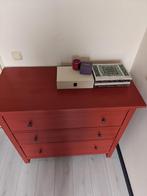 Ikea Hemnes ladekast - bordeaux rood, Huis en Inrichting, Ophalen, Gebruikt, 50 tot 100 cm, 100 tot 125 cm
