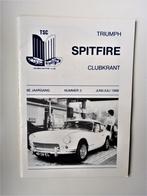 triumph spitfire clubblad nr.3/1988/ juni/juli, Boeken, Ophalen of Verzenden