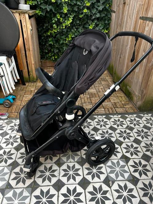 Bugaboo fox - zwart, Kinderen en Baby's, Kinderwagens en Combinaties, Gebruikt, Combiwagen, Bugaboo, Luchtbanden, Met reiswieg