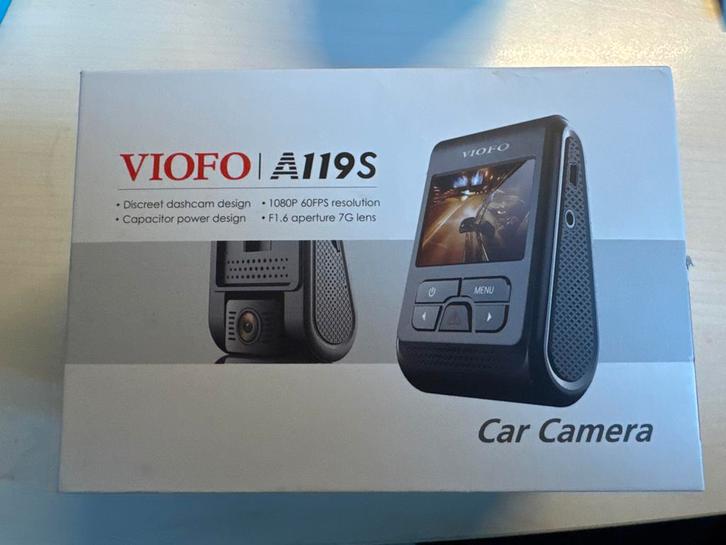 Viofo A119S Dashcam met GPS en Polarisatiefilter, Auto diversen, Dashcams, Gebruikt, Ophalen