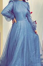 Avondjurk, Galajurk, Blauw, Zo goed als nieuw, Ophalen