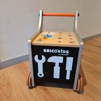 Loop karretje Brico Kids by Janod, Kinderen en Baby's, Speelgoed | Houten speelgoed, Ophalen of Verzenden, Zo goed als nieuw, Duw- of Trekspeelgoed