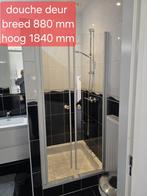 Douche bak met douchedeur en kraan, Ophalen, Zo goed als nieuw