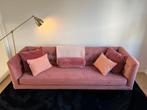 Roze Velvet Bank - Driepersoons, Driepersoons, 75 tot 100 cm, Ophalen of Verzenden, Zo goed als nieuw