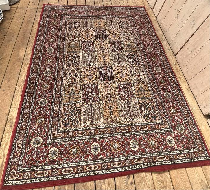 Oosters Tapijt Rood/Beige/Bruin, Huis en Inrichting, Stoffering | Tapijten en Kleden, Zo goed als nieuw, 150 tot 200 cm, 200 cm of meer