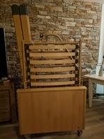 Hooglaagbed Burmeier Inc afstandsb bedpapagaai en Zorgmatras, Eenpersoons, Beige, Ophalen of Verzenden, Zo goed als nieuw