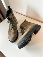 Ann Rocks veterlaarzen maat 40 groen suède, Ophalen of Verzenden, Zo goed als nieuw, Groen, Sneakers of Gympen