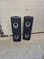 4x Turbosound milan M10 met hoes (+ 1x spare en onderdelen ), -, -, Zo goed als nieuw, Turbosound