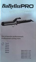 Babyliss Pro krultang titanium, Ophalen of Verzenden, Zo goed als nieuw, Krultang of Stijltang