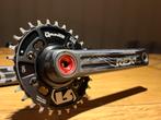 Crank Crankstel Rotor Rex1 Qrings oval 30T BB30, Crankstel of Pedalen, Zo goed als nieuw, Rotor, Mountainbike