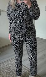 Zara two piece set pantalon met peplum top en zebra print, Kostuum of Pak, Ophalen of Verzenden, Zo goed als nieuw, Maat 34 (XS) of kleiner