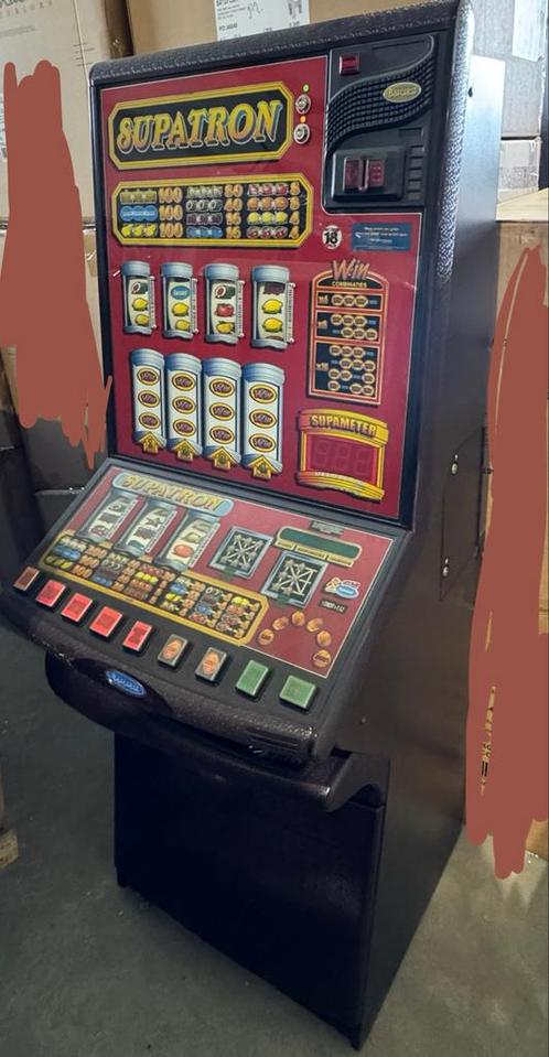 Supatron Gokkast - Klassieke Fruitautomaat, Verzamelen, Automaten | Gokkasten en Fruitautomaten, Gebruikt, Overige munten, Met sleutels