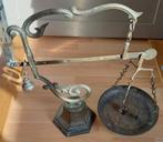 Antieke Koperen Balans Weegschaal, Antiek en Kunst, Ophalen