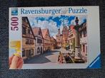 Mooie Ravensburger puzzel 500 XL Rothenburg, Ophalen of Verzenden
