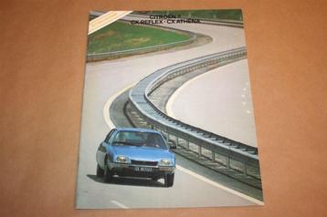 Zeldzame reclame-uitgave - Citroën CX - Ca 1980 !! beschikbaar voor biedingen