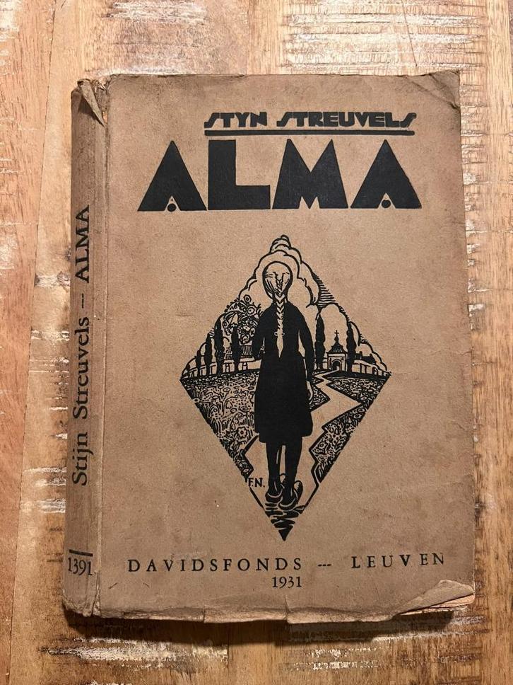Alma - Stijn Streuvels, Antiek en Kunst, Antiek | Boeken en Bijbels, Ophalen of Verzenden