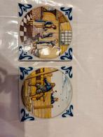 Vintage harlinger tegels met ambacht, Ophalen of Verzenden