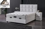 Boxspring Ibiza opbergbed complete set-Aanbieding, Ophalen of Verzenden, 200 cm, Stof, Nieuw