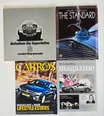 4 Vintage Auto Tijdschriften en boek "Autoshow Superlative", Ophalen of Verzenden, Zo goed als nieuw, Mercedes