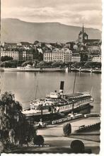 Geneve - passagiersschip - raderboot - 12214, Verzenden, Gebruikt, Motorboot, Kaart, Foto of Prent