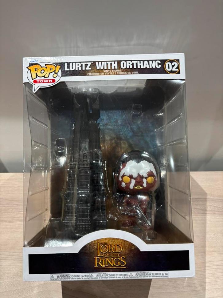 Lurtz with Orthanc #02 Funko Pop! Town: Lord of the Rings, Verzamelen, Lord of the Rings, Zo goed als nieuw, Actiefiguurtje, Ophalen of Verzenden