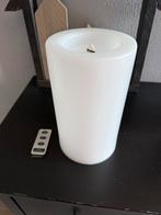 Kaars, Kunststof, 25 tot 50 cm, Wit, Nieuw