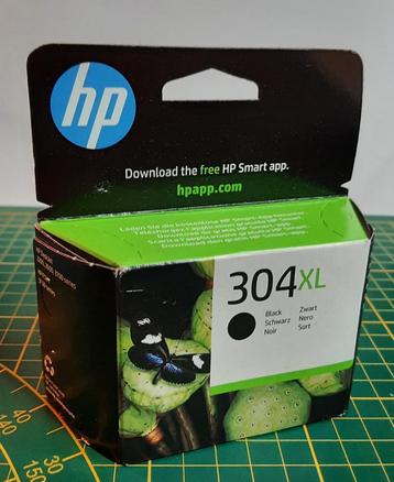 HP 304XL originele zwarte inktcartridge – nieuw & gesealed beschikbaar voor biedingen