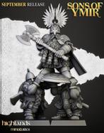 Dwarf King Ulric of Thrym-Heim - Highlands Miniatures, Verzenden