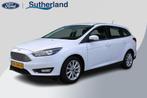 Ford Focus Wagon 1.0 EcoBoost Titanium | Navigatie | Climate, 65 €/maand, Euro 6, Wit, Origineel Nederlands