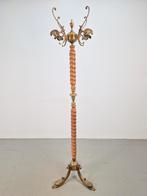 Regency barley twist staande kapstok messing France Antiek, N, Ophalen of Verzenden, N, Staande kapstok