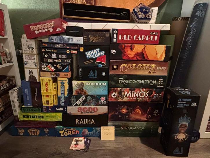 Bordspellen (o.a. Kickstarter, Spiel 2025, uitbereidingen), Hobby en Vrije tijd, Gezelschapsspellen | Bordspellen, Zo goed als nieuw