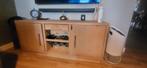 steigerhouten wandkast + TV kast, Huis en Inrichting, Kasten | Dressoirs, Ophalen, Gebruikt, Met deur(en), 200 cm of meer