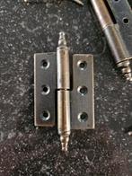 Kastscharnier, Ophalen of Verzenden, Gebruikt, Koper of Messing, Scharnier